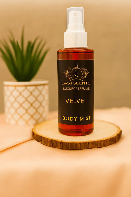 Velvet Body Mist – Elegant Rose Aroma - Last Scents